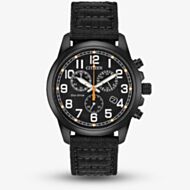 Citizen Eco-Drive Military Black Fabric Strap Watch AT0205-01E