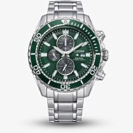 Citizen Mens Promaster Diver Eco-Drive Chronograph Watch CA0820-50X