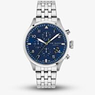 Ted Baker Silver & Blue Watch BKPFMF4109I