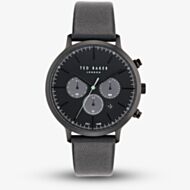 Ted Baker Black Leather Watch BKPHAF4049I