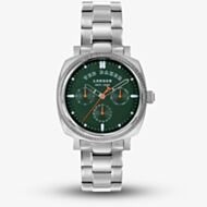 Ted Baker Caine Urban Green & Silver Watch BKPCNS3149I