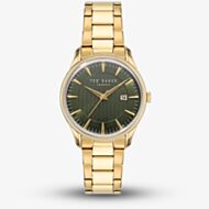 Ted Baker Mens Leytonn Gold & Green Watch BKPLTS4039I