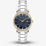 Ted Baker Leytonn Gold Tone & Blue Dial Watch BKPLTS4059I
