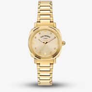 Ted Baker Ladies Yellow Gold Case Gold Dial Watch BKPRBS4059I