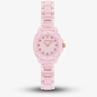 Coach Ladies Kitt Pink Ceramic Bracelet Watch 14504663