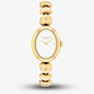Coach Ladies Sammy Gold Tone Heart Bracelet Strap Watch 14504638