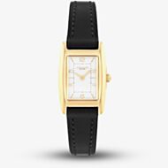 Coach Ladies Reese Black Leather Strap Watch 14504647