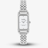Coach Ladies Cadie Silver Bracelet Watch 14504035