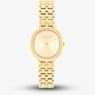 Coach Ladies Harlow Gold Dial Bracelet Watch 14504660