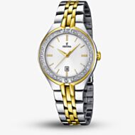Festina Ladies Mademoiselle Two Tone Date Watch F16868/1