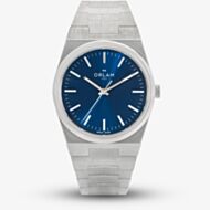 Orlam Mens Elan Blue Dial Silver Bracelet Watch ORSSBEL003