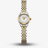 Rotary Ladies Cocktail Two-Tone Silver Dial Watch LB05126/70
