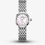 Rotary Ladies Heritage Pink Mother Of Pearl Dial Watch LB00899/07/D