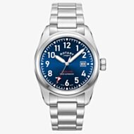 Rotary 1895 Pilot Automatic Blue Dial Watch GB05470/52