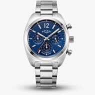 Rotary Avenger Sport Blue Chronograph Watch GB05485/05