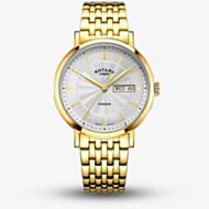Rotary Mens Heritage Gold Watch GB05423/02