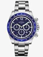 Rotary Mens Henley Chronograph Blue Dial Watch GB05440/05