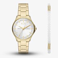 Armani Exchange Hampton Watch & Bracelet Set AX7139SET