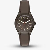 Armani Exchange Mens Sync Brown Strap Watch AX6033