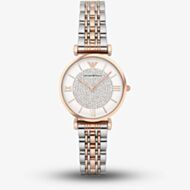 Emporio Armani Ladies Two Tone Bracelet Watch AR1926
