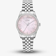 BOSS Ladies Graceful Precious Pink Mother of Pearl Dial Bracelet Watch 1502866