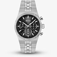 BOSS Mens Candor Prime Chronograph Black Bracelet Watch 1514307