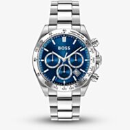 BOSS Mens Hero 2.0 Chronograph Blue Bracelet Watch 1514315