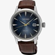 Seiko Mens Presage Midnight Blue Moon Cocktail Time Watch SRPK15J1