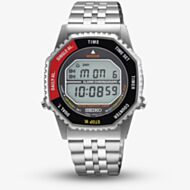 Seiko Digital Red & Black Bracelet Watch SMGG19P1