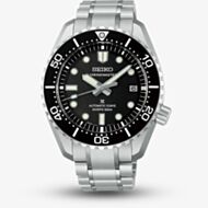 Seiko Mens Limited Edition Prospex Marinemaster 1968 Heritage Black Dial Watch HBF001J1