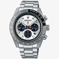 Seiko Mens Prospex Speedtimer ‘Go Large’ Silver Solar Watch SSC911P1