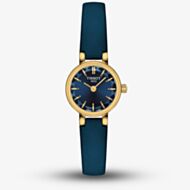 Tissot Ladies Lovely Blue Dial Leather Strap Watch T140.009.36.041.00