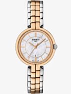 Tissot Ladies T-Lady Flamingo Two Tone Watch T094.210.22.111.00