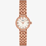 Tissot Lovely Round Rose Gold Plated Watch T140.009.33.111.00