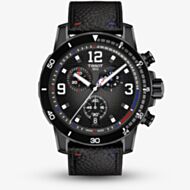 Tissot Mens Supersport NBA Special Edition Black Leather Strap Watch T125.617.37.067.00