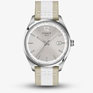 Tissot Mens PR100 Cycling Grey Dial Two Colour Fabric Strap Watch T150.410.17.037.00