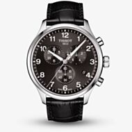 Tissot Mens T-Sport Chrono XL Classic Black Leather Strap Watch T116.617.16.057.00