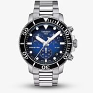 Tissot Mens Seastar 1000 Blue Black Dial Divers Watch T120.417.11.041.01