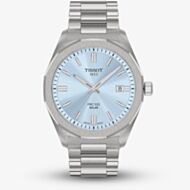 Tissot Mens PRC 100 Solar Ice Blue Dial Date Watch T151.422.11.351.00