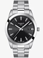 Tissot Mens Gentleman Black Dial Bracelet Watch T127.410.11.051.00