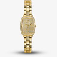 Guess Ladies Brilliant Gold Tone Crystal Watch GW0611L2