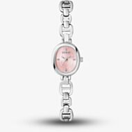 Guess Ladies Vivian Pink Oval Dial Watch GW0982L1