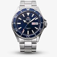 Orient Mens Mako III Diver Blue Dial Bracelet Watch RA-AA0002L