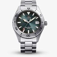 Orient Mens Mako 40 Green Dial Bracelet Watch RA-AC0Q13E