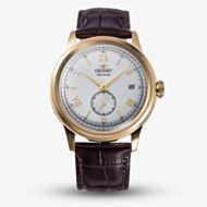 Orient Mens Bambino Small Seconds White Dial Leather Strap RA-AP0106S