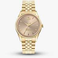 Vivienne Westwood Ladies Seymour Gold Tone Pink Dial Watch VV240PKGD