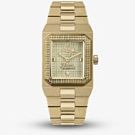 Vivienne Westwood Ladies Brunswick Gold Tone Rectangle Dial Watch VV333LOLGD