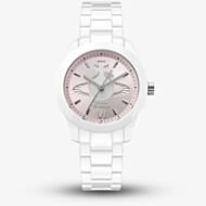 Vivienne Westwood Ladies Fenchurch Ceramica Pink Dial Watch VV358LPKWH