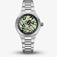 Vivienne Westwood Berwick Silver Paperclip Dial Bracelet Watch VV345LUMSL
