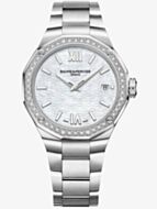 Ex-Display Baume & Mercier Ladies Riviera Diamond Set Mother-Of-Pearl Watch 10662